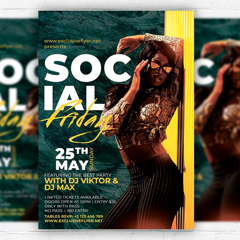 social_friday-premium-flyer-template-1.jpg Social Fridays - Flyer PSD Template | ExclusiveFlyer