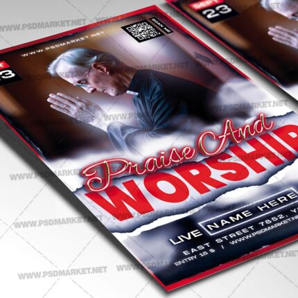 Download Sunday Service PSD Template 2