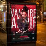 Download Vampire Night PSD Template 3