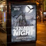 Download Zombie Night PSD Template 3