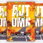 Autumn Nights - Flyer PSD Template | ExclusiveFlyer