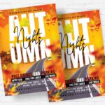 Autumn Nights - Flyer PSD Template | ExclusiveFlyer