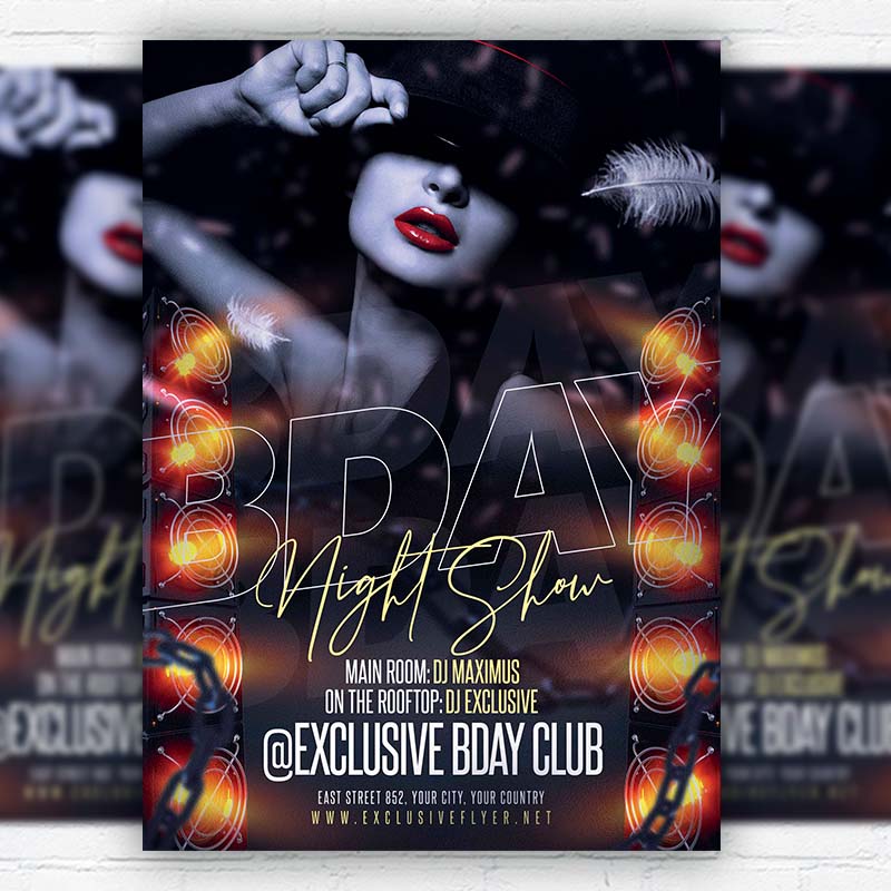 bday_night_show-premium-flyer-template-1.jpg Bday Night Show - Flyer PSD Template | ExclusiveFlyer