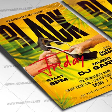 Download Black Friday Event Day PSD Template 2