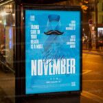 Download Blue November PSD Template 3