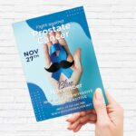 Blue November Show - Flyer PSD Template | ExclusiveFlyer