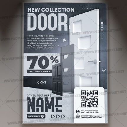 Download Door Company PSD Template 1