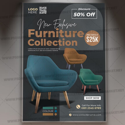 Download Exclusive Furniture PSD Template 1