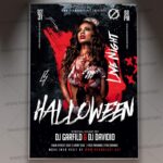 Download Halloween Event Party PSD Template 1