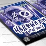 Download Halloween Night Party PSD Template 2