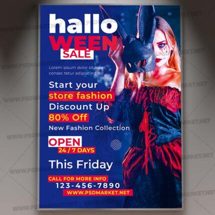 Download Halloween Sale 2023 PSD Template 1
