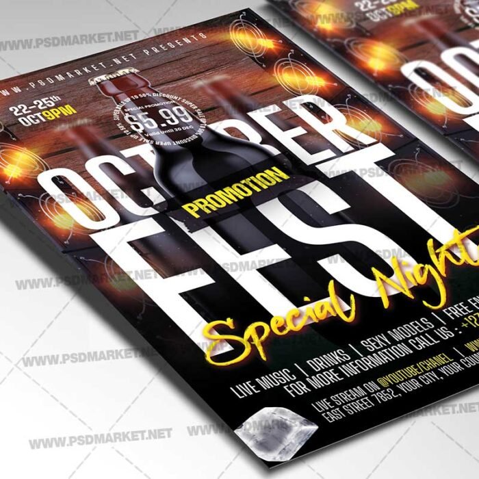 Octoberfest Flyers | PSDmarket