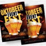 Oktobeerfest - Flyer PSD Template | ExclusiveFlyer