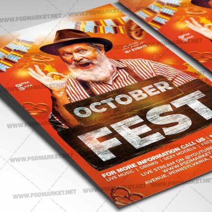 Download Oktoberfest Event PSD Template 2