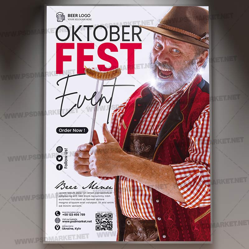 oktoberfest_psd_template_1.jpg Oktoberfest PSD Template - Image 1