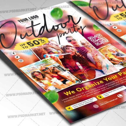 Download Outdoor Party Event PSD Template 2