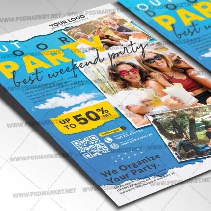 Download Outdoor Party PSD Template 2