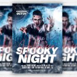 Spooky Halloween - Flyer PSD Template | ExclusiveFlyer