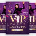 VIP Party - Flyer PSD Template | ExclusiveFlyer