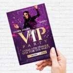 VIP Party - Flyer PSD Template | ExclusiveFlyer