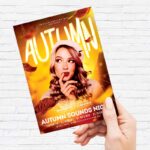Autumn Sounds - Flyer PSD Template | ExclusiveFlyer