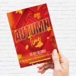 Autumn Time - Flyer PSD Template | ExclusiveFlyer