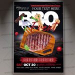 Download BBQ PSD Template 1