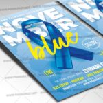 Download Blue November Event PSD Template 2