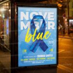 Download Blue November Event PSD Template 3