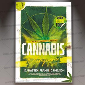 Download Cannabis PSD Template 1