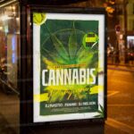Download Cannabis PSD Template 3
