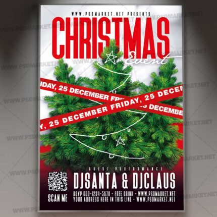 Download Christmas PSD Template 1