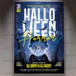 Download Halloween Horror PSD Template 1