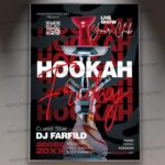 Download Hookah Party PSD Template 1