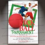 Download Kickball Tournament PSD Template 1