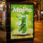 Download Mojito Party Drink PSD Template 3