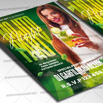 Download Mojito Party PSD Template 2