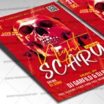 Download Night Scary PSD Template 2