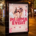 Download Pajama Party Night PSD Template 3