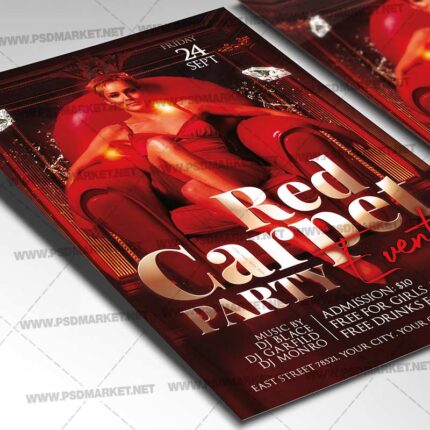 Download Red Carpet Event PSD Template 2
