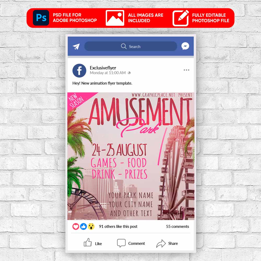 amusement-park-animated-flyer-psd-template-1.jpg Amusement Park Animated Flyer PSD Template