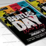 Download Beatles PSD Template 2