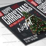Christmas Night Card Printable Template - Image 2