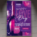 Download Happy Love Day Card Printable Template 1