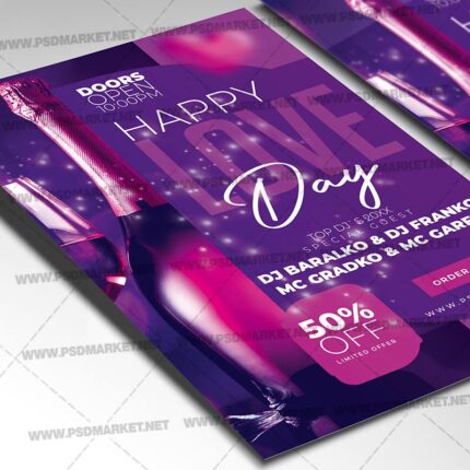 Download Happy Love Day Card Printable Template 2