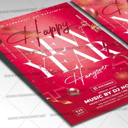 Download Happy New Year Event PSD Template 2
