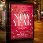 Download Happy New Year Event PSD Template 3