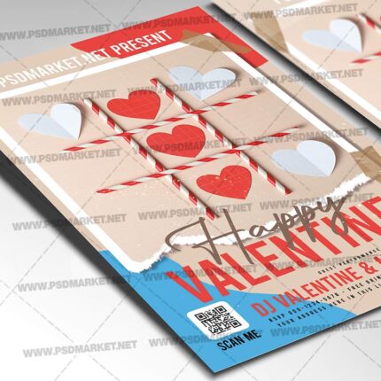 Download Happy Valentines Day Card Printable Template 2