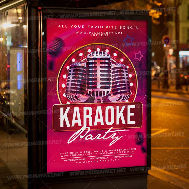 karaoke_card_printable_template_3.jpg Download Karaoke Card Printable Template 3