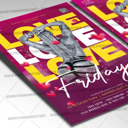 Download Love Friday Card Printable Template 2